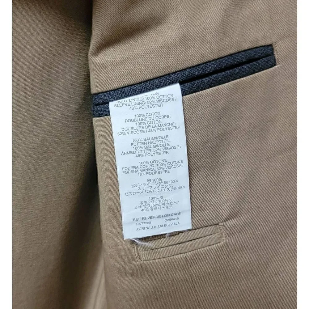 J.Crew Ludlow Classic Jacket 38R